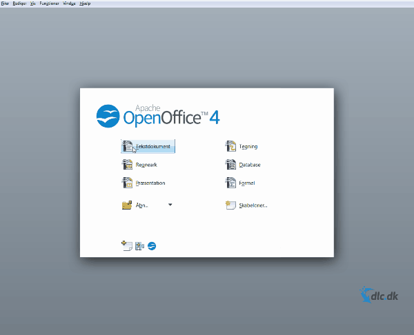 Apache OpenOffice (Dansk) gratis her DLC.dk