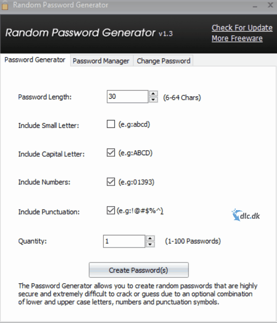 random password generator dashlane