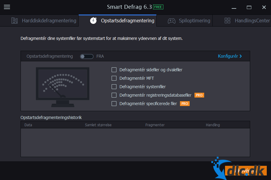 Screenshot af Smart Defrag