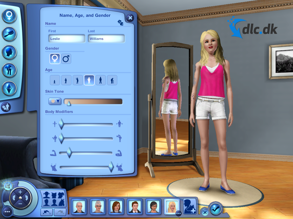 Screenshot af Sims 3