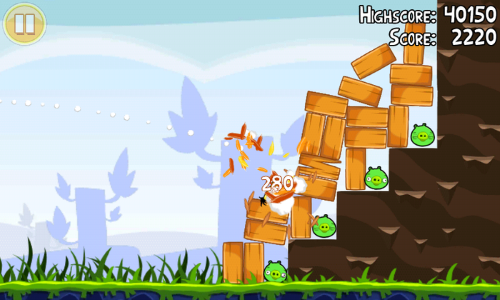 Screenshot af Angry Birds