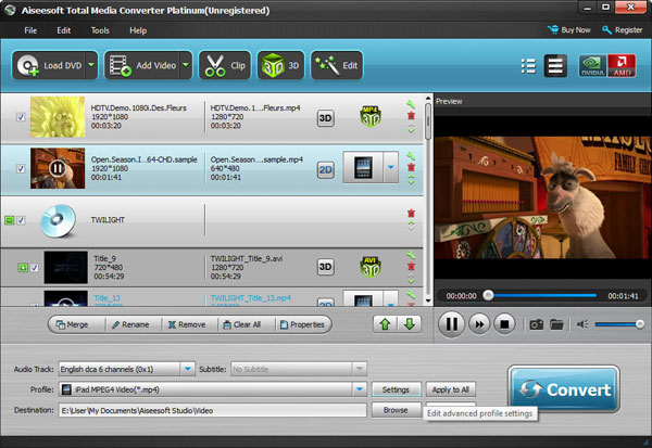 Screenshot af Aiseesoft Total Media Converter