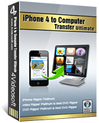 4Videosoft iPhone 4S to Computer Transfer - Boxshot