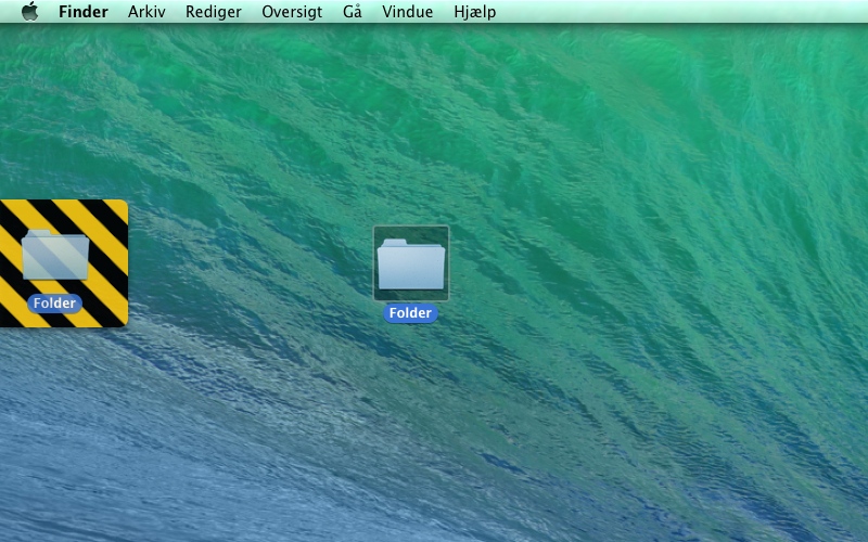 Screenshot af Dropshelf til Mac