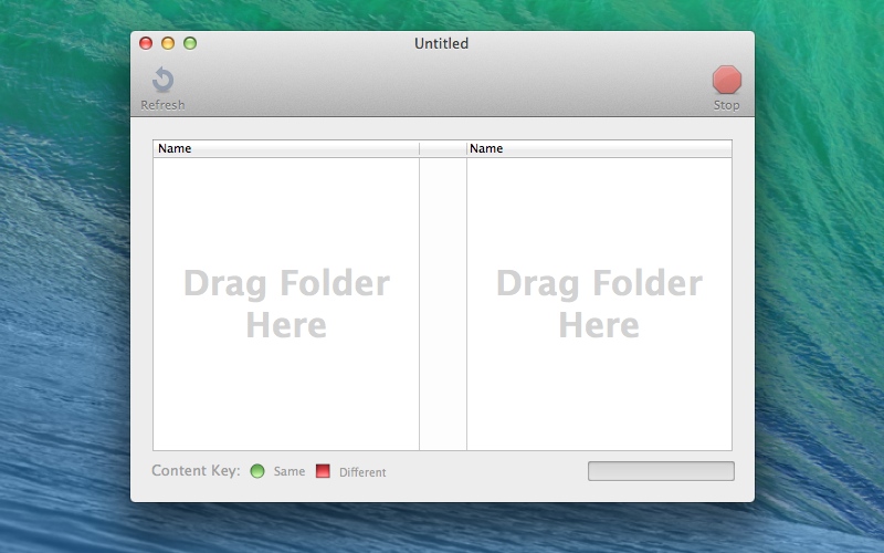 Screenshot af Juxtapose Folders til Mac