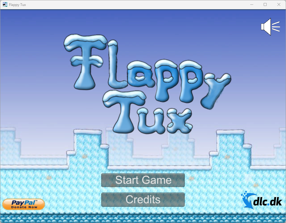 Screenshot af Flappy Tux