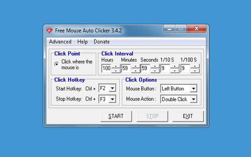 auto clicker with timer free download