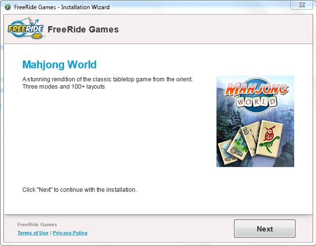 Screenshot af Mahjong World
