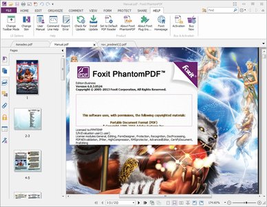 Screenshot af Foxit PhantomPDF Standard