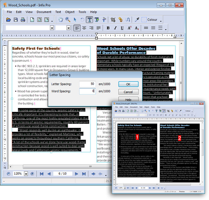Screenshot af Infix PDF Editor