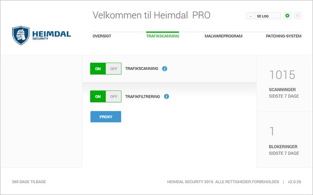 Screenshot af Heimdal