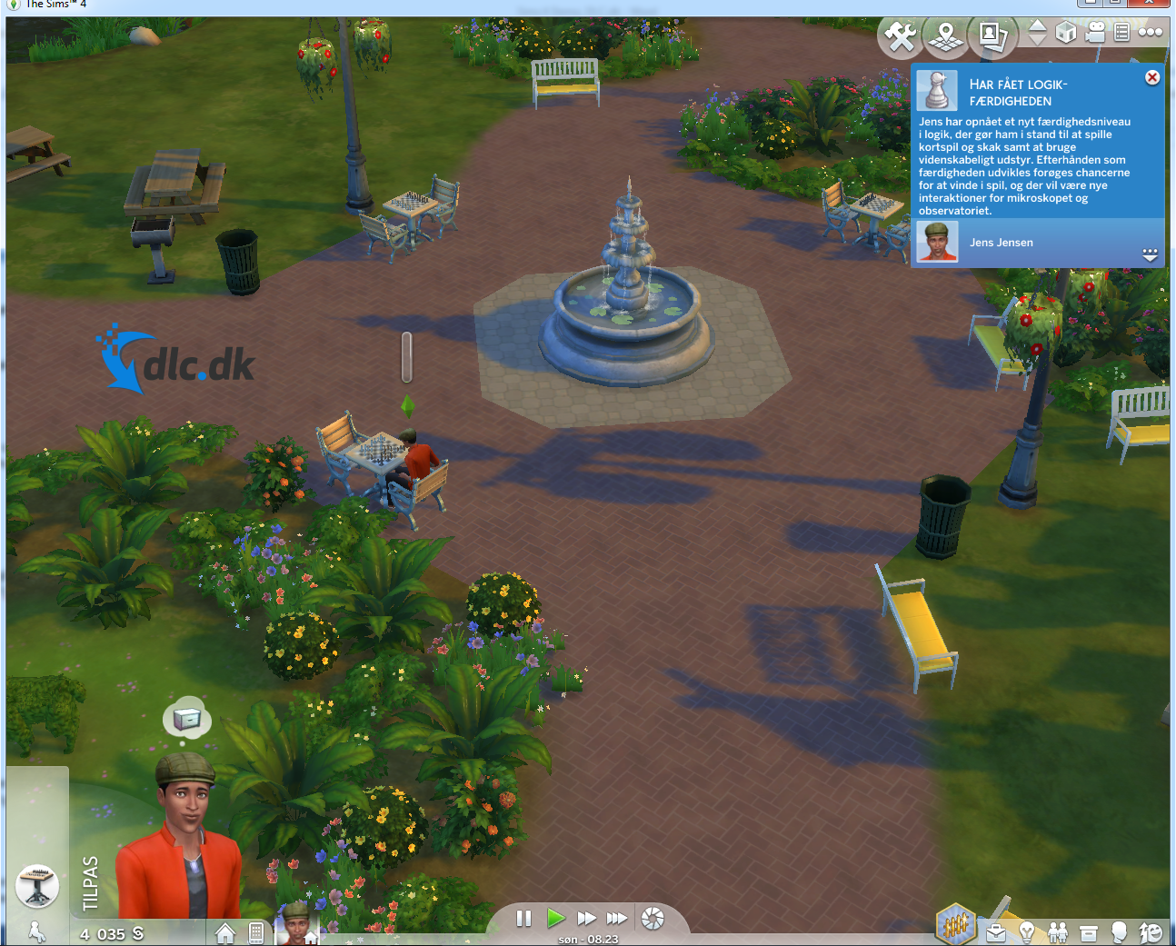 Screenshot af The Sims 4