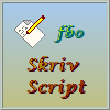 fboSkrivScript - Boxshot
