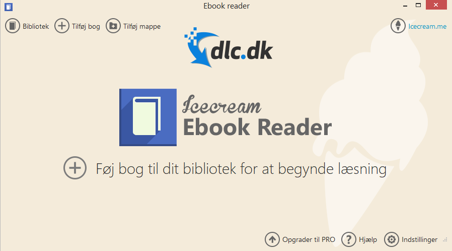 Screenshot af Icecream Ebook Reader