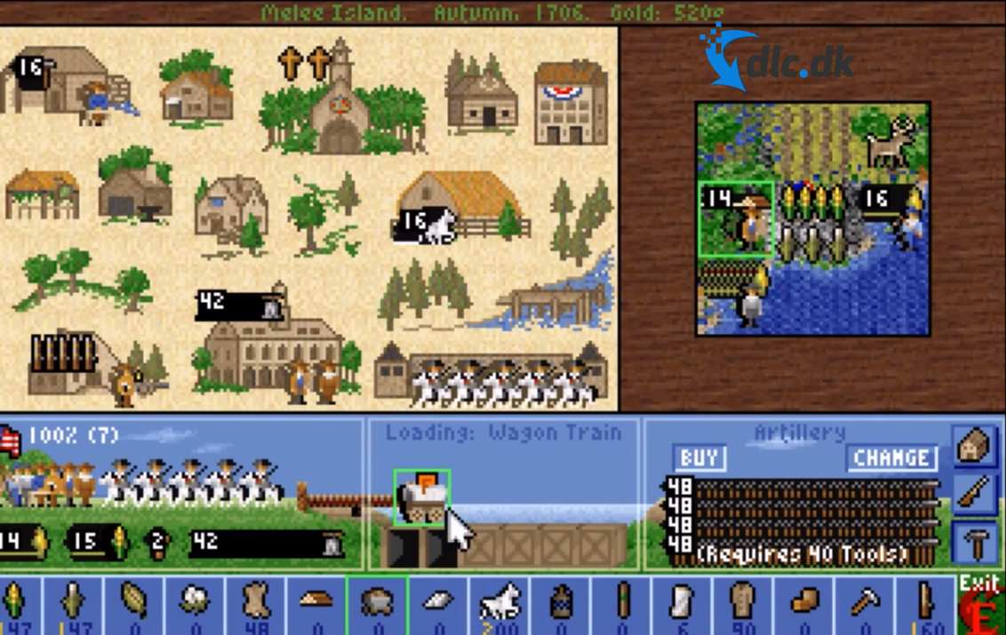 Screenshot af Colonization