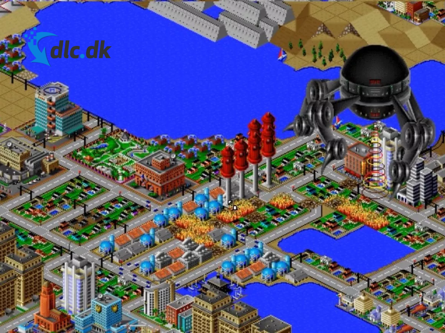 Screenshot af SimCity 2000
