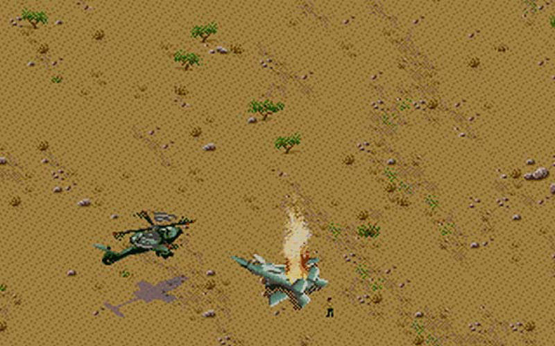 Screenshot af Desert Strike: Return to the Gulf