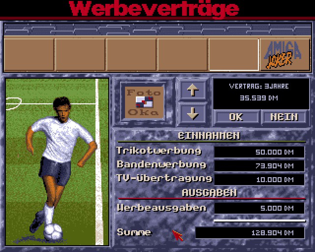 Screenshot af Bundesliga Manager Professional