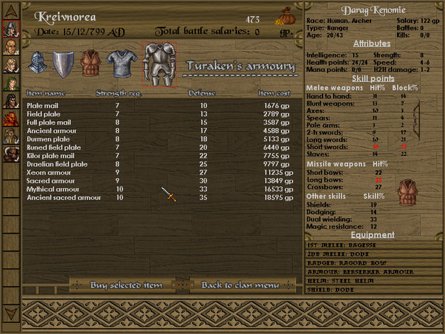 Screenshot af Battles of Norghan