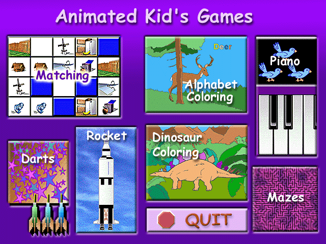 Screenshot af Animated Kids Games