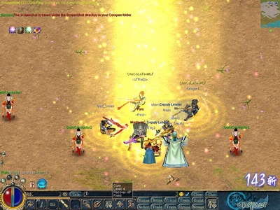 Screenshot af Conquer Online