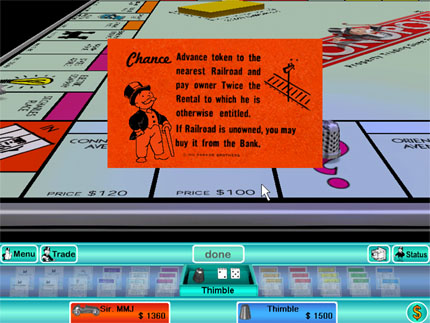Screenshot af Monopoly