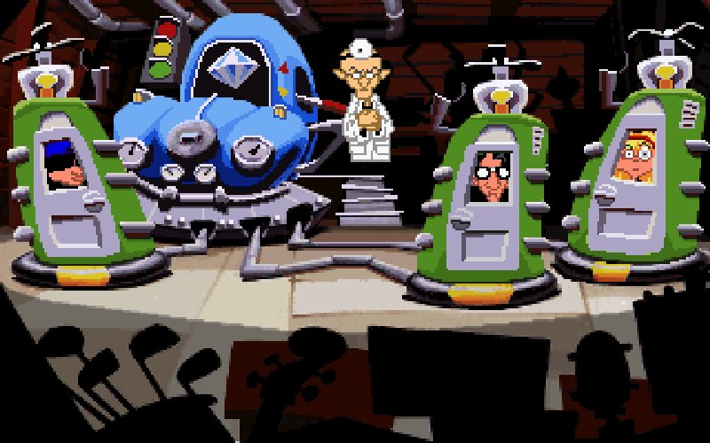 Screenshot af Day of the Tentacle