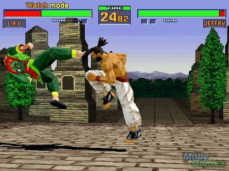 Screenshot af Virtua Fighter