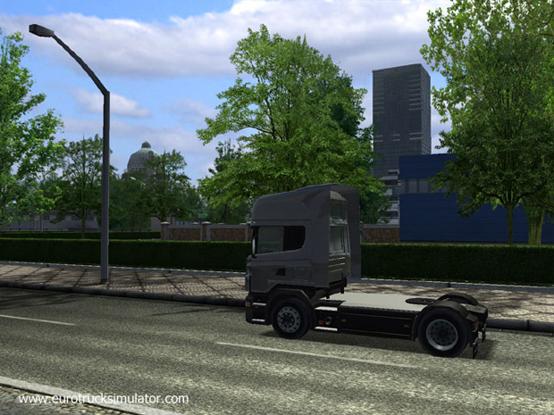 Screenshot af Euro Truck Simulator