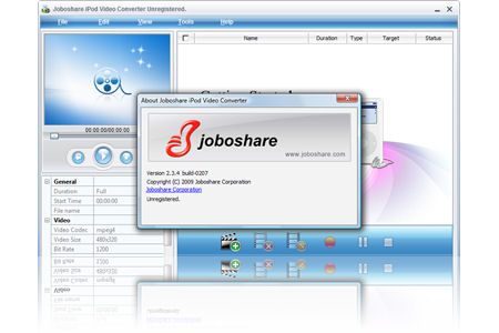 Screenshot af Joboshare iPod Mate