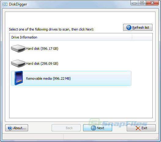 DiskDigger Pro 1.79.61.3389 download the last version for iphone