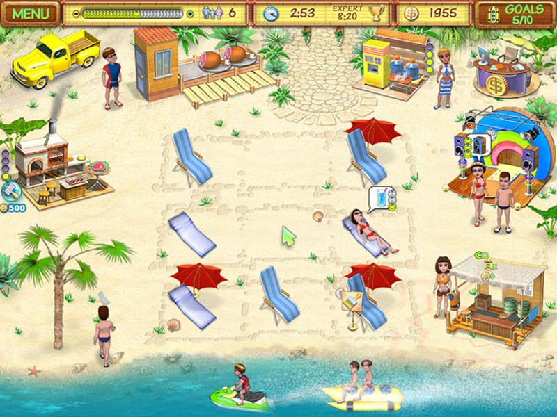 Screenshot af Beach Party Craze