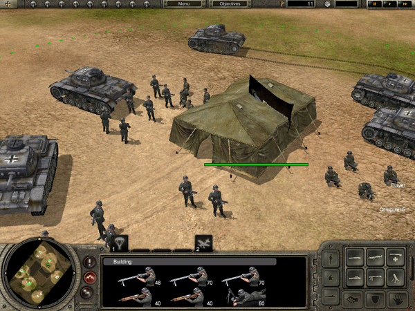 Screenshot af Codename: Panzers