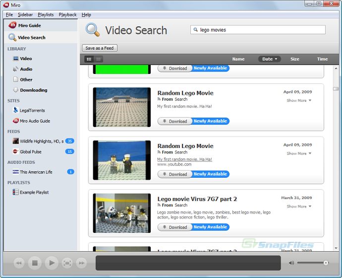 Screenshot af Miro til Mac