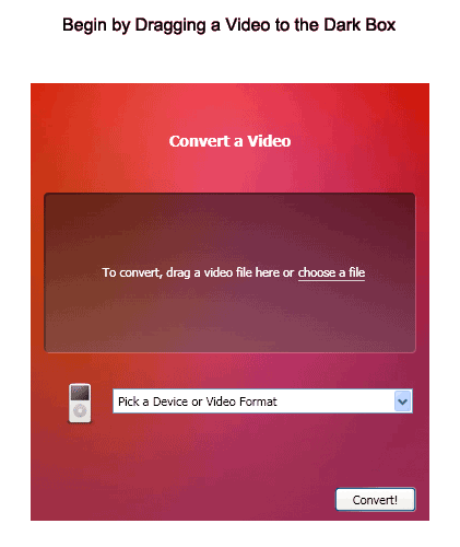 Screenshot af Miro Video Converter til Mac