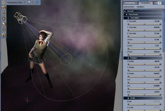 Screenshot af DAZ Studio Win32 