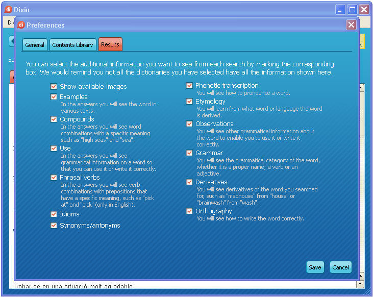 Screenshot af Dixio Desktop til Mac