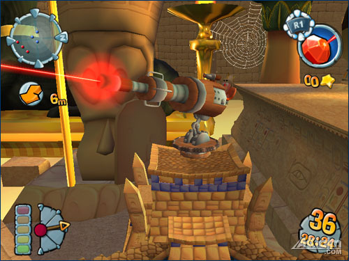 Screenshot af Worms Forts Under Siege