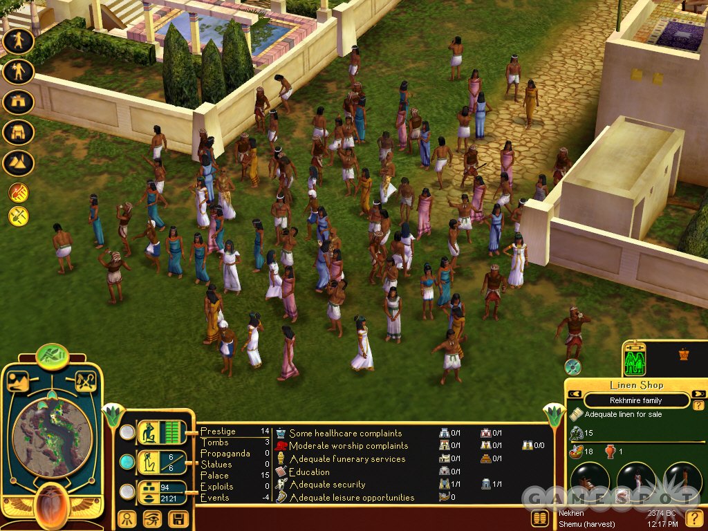 Screenshot af Immortal Cities: Children of the Nile
