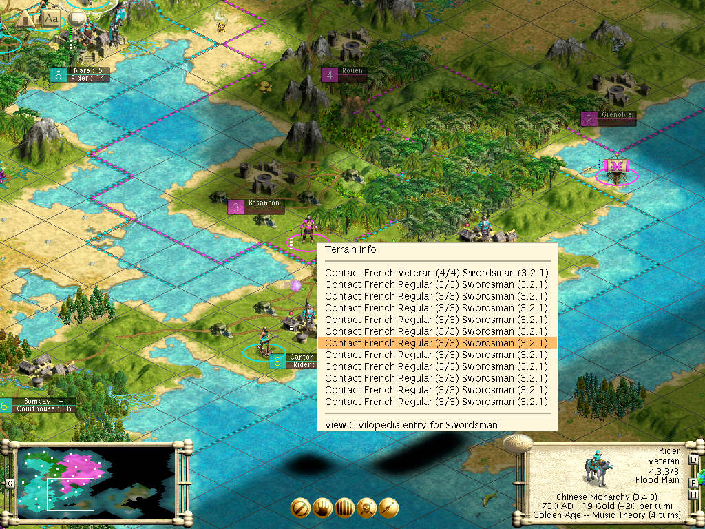 Screenshot af Civilization