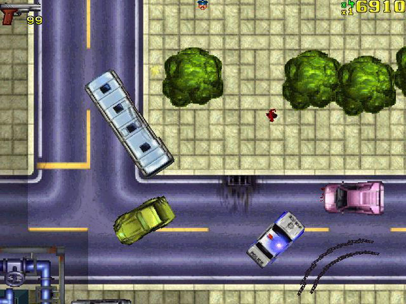Screenshot af Grand Theft Auto (GTA)