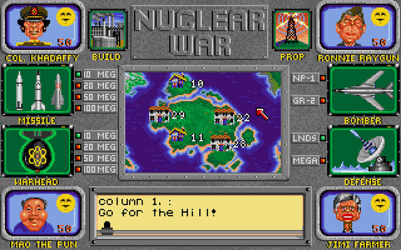 Screenshot af Nuclear War