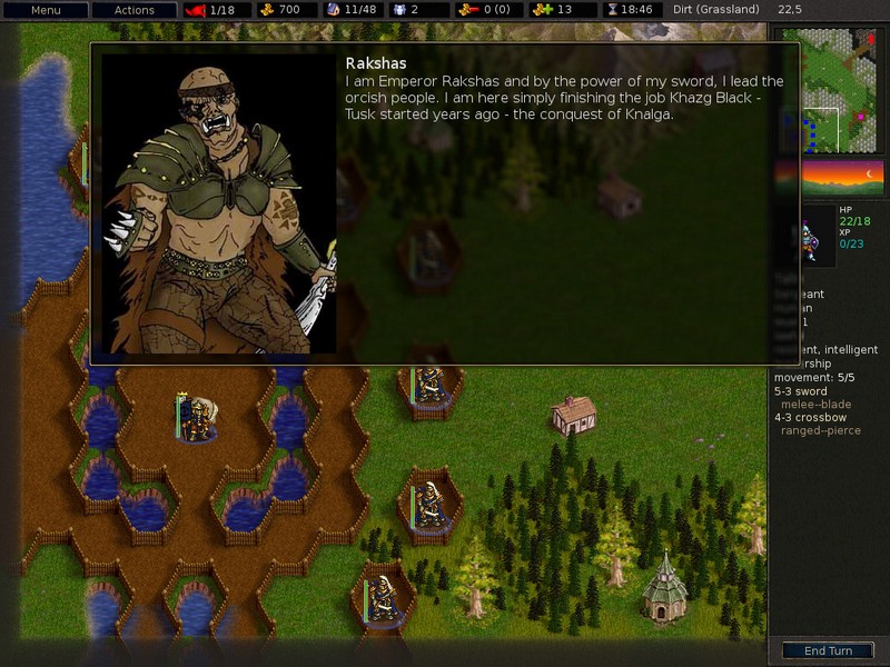 Screenshot af Battle for Wesnoth